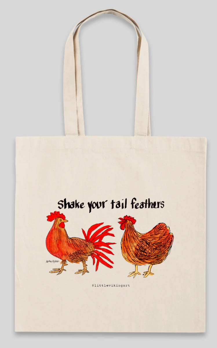 Tote Bag French Rooster - Cocorico Made ice Frane