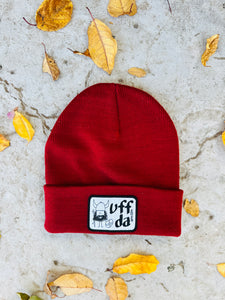 'Uff Da' beanie