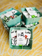 Load image into Gallery viewer, Plants and Feathers Tea Towel Set
