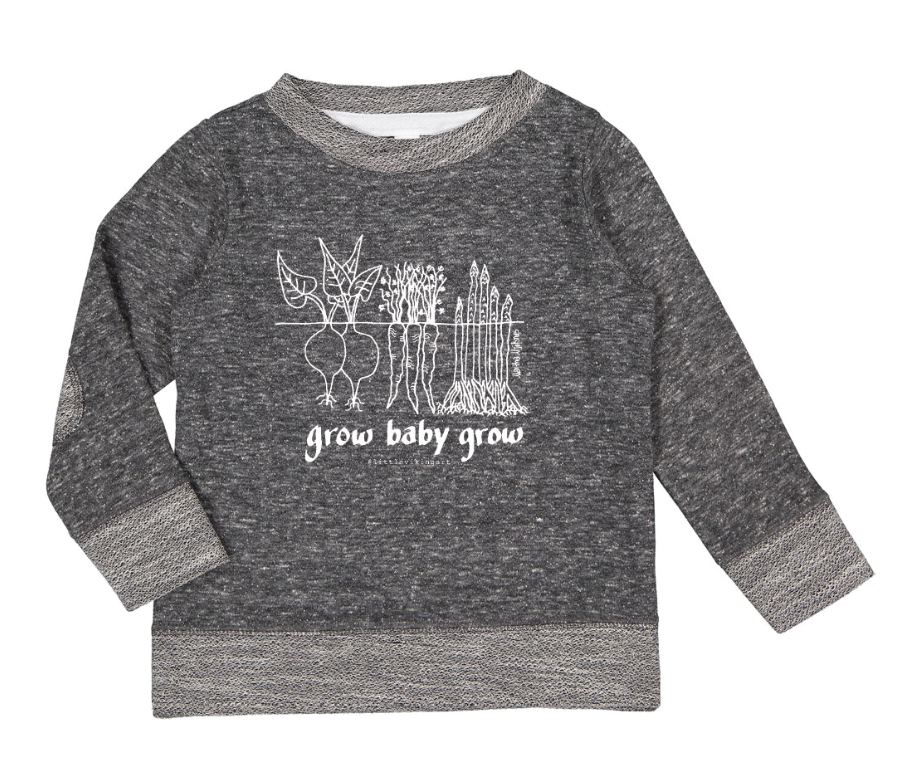 'Grow Baby Grow' toddler sweatshirt